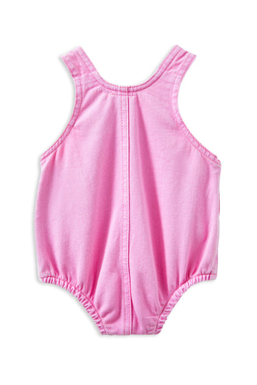 Milky - Pink Twill Playsuit